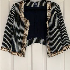 Irving Fine cropped jacket/blazer